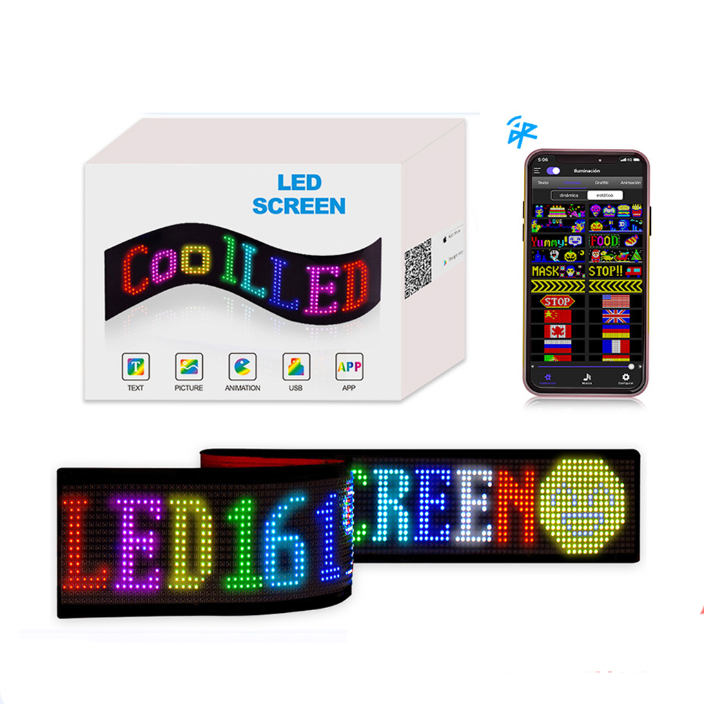 Outdoor Lighting Kits - P5 led usb bluetooth wasserdicht 16x64