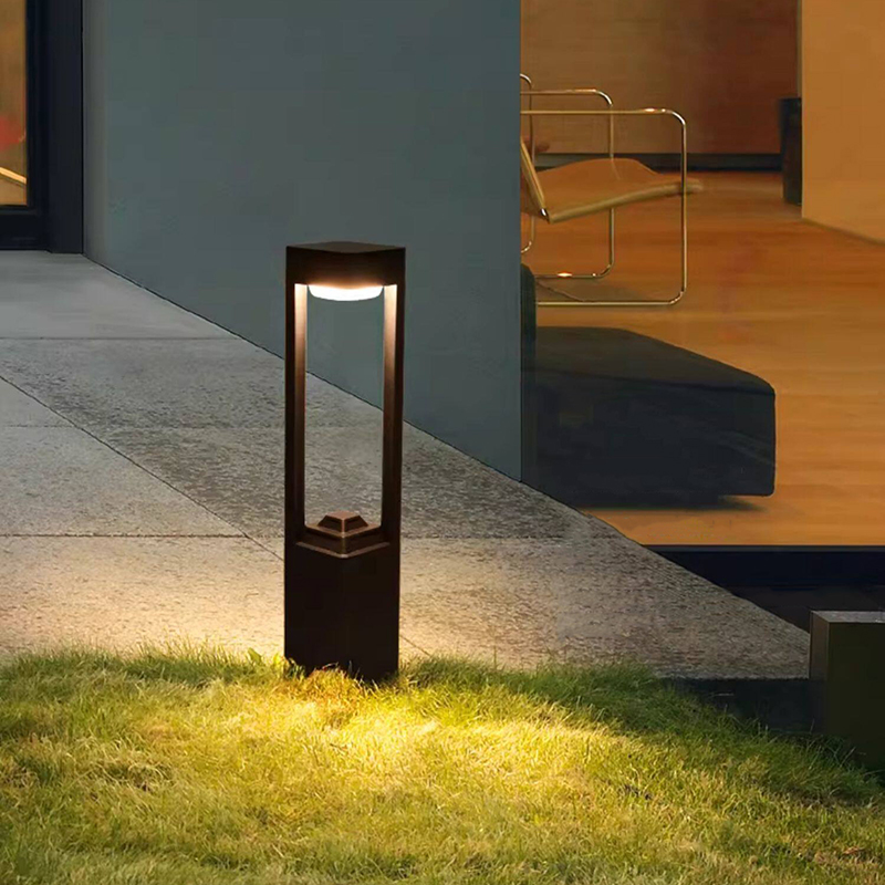 Outdoor Lighting Solar - Leuchtende Stehlampe für den Innenhof, Solar-LED-Außenbeleuchtung,