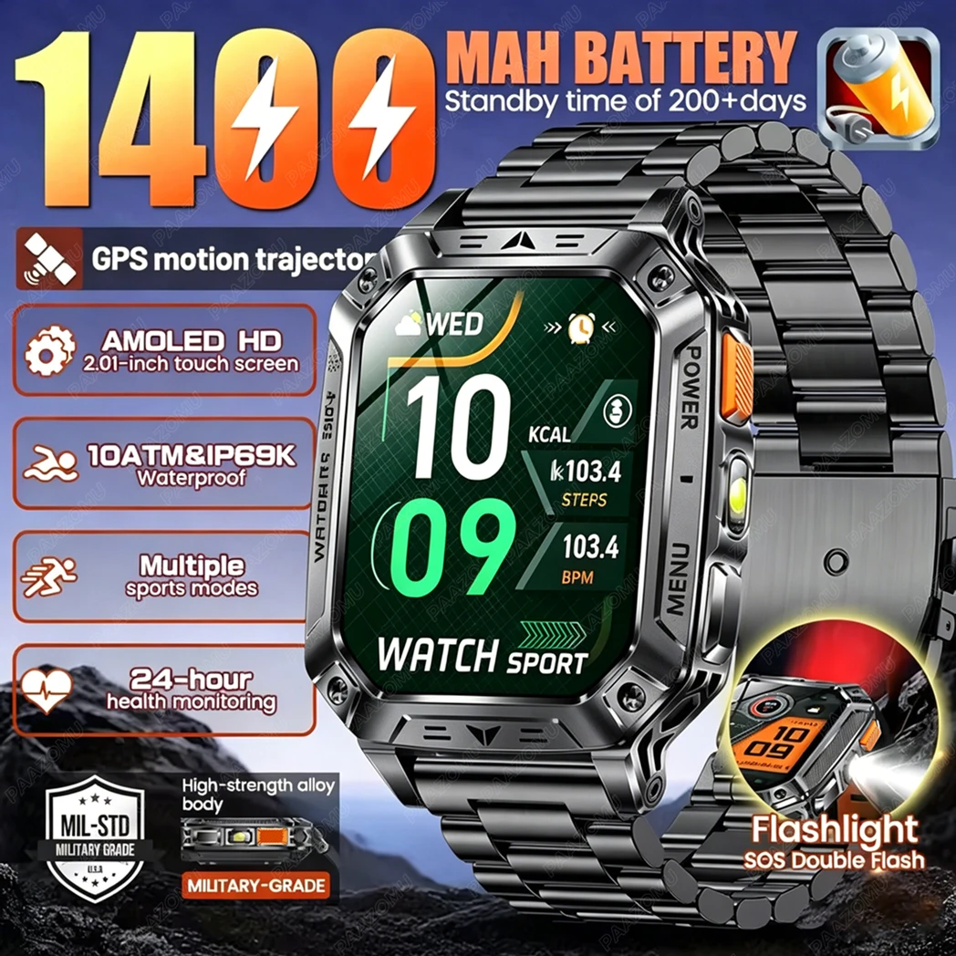 Outdoor Lighting Deck - 2026 Neue Smartwatch für Herren mit