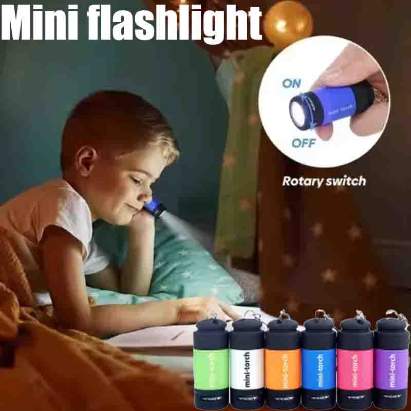 Zinc Outdoor Lighting - USB wiederaufladbare Mini-Taschenlampe für Camping, starkes