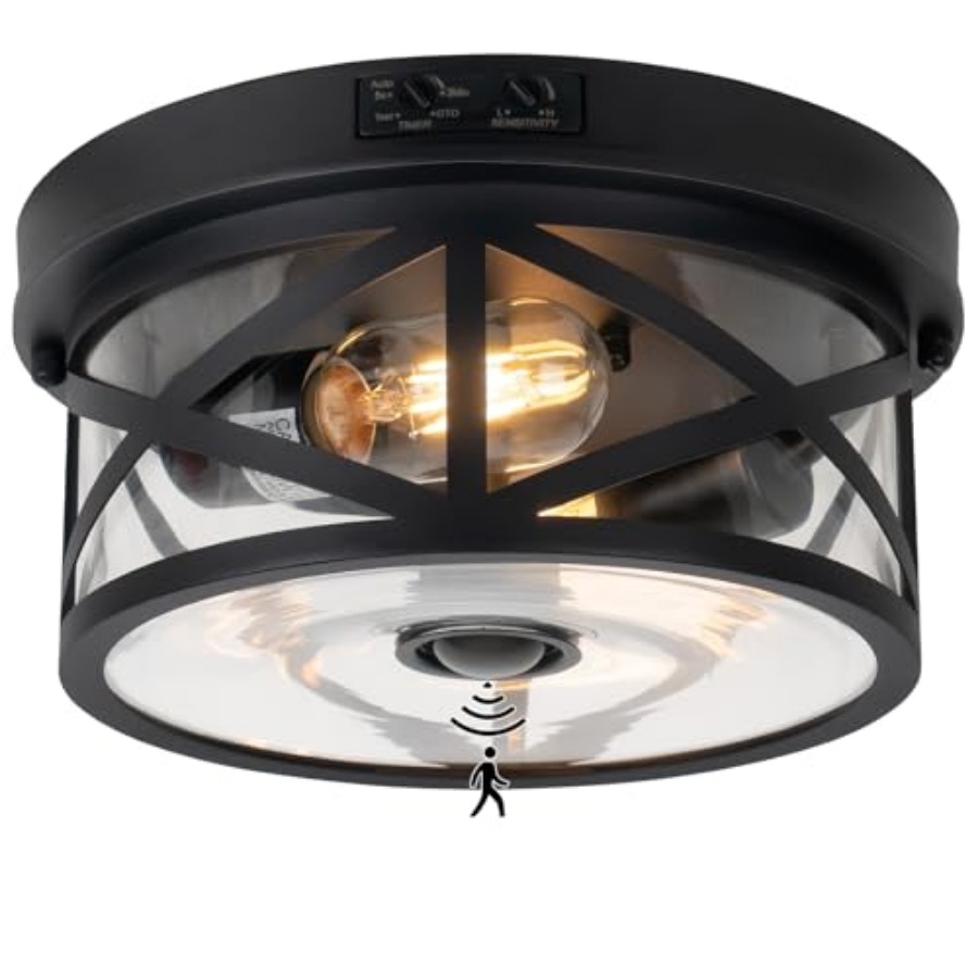 Lighting Fixture Outdoor - Deckenleuchte mit Bewegungsmelder für den Außenbereich,