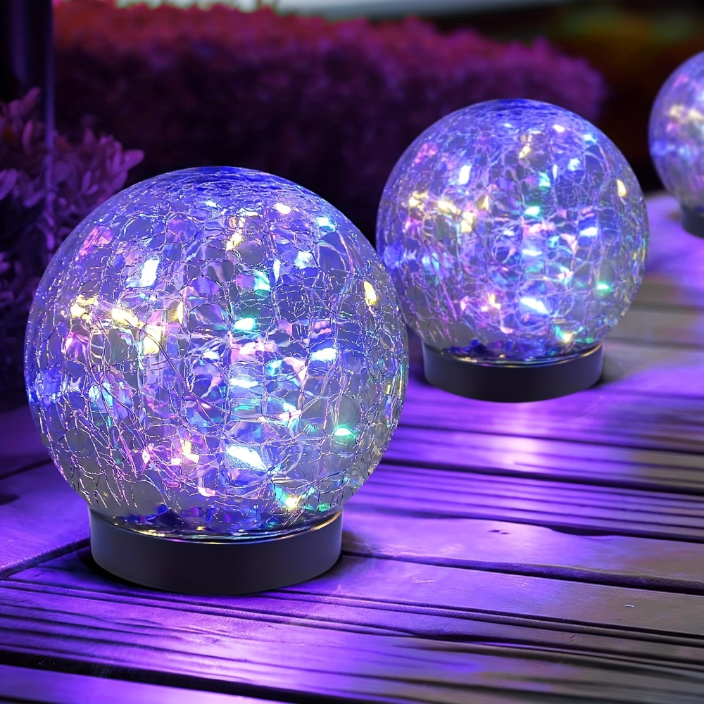 Solarbetriebene Glaskugel-Lich – Outdoor Lighting For Backyard Bewertung und Preis