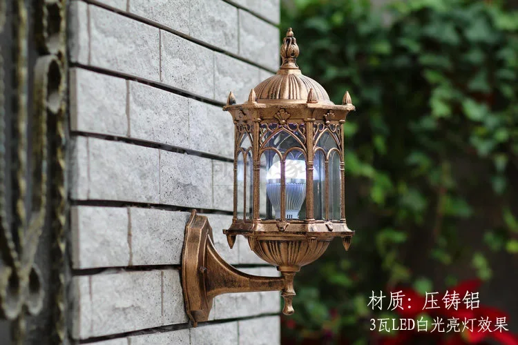 Gartenwandleuchte im europäisc – Outdoor Lighting Mediterranean Style Bewertung und Preis