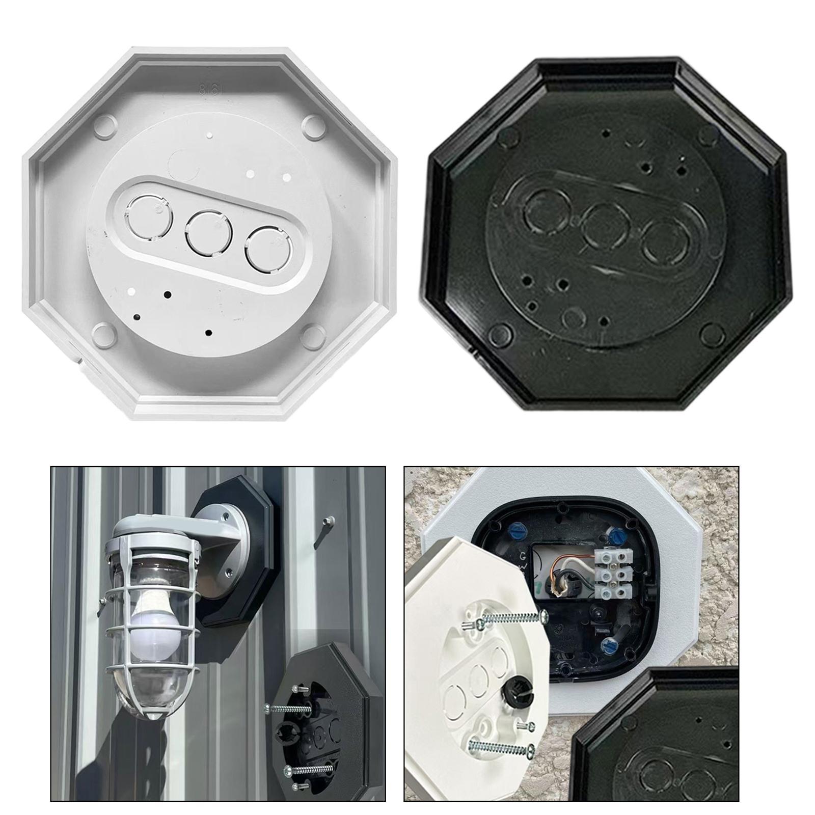 Sechseckiger Montageblock aus  – Outdoor Lighting Kits Bewertung und Preis