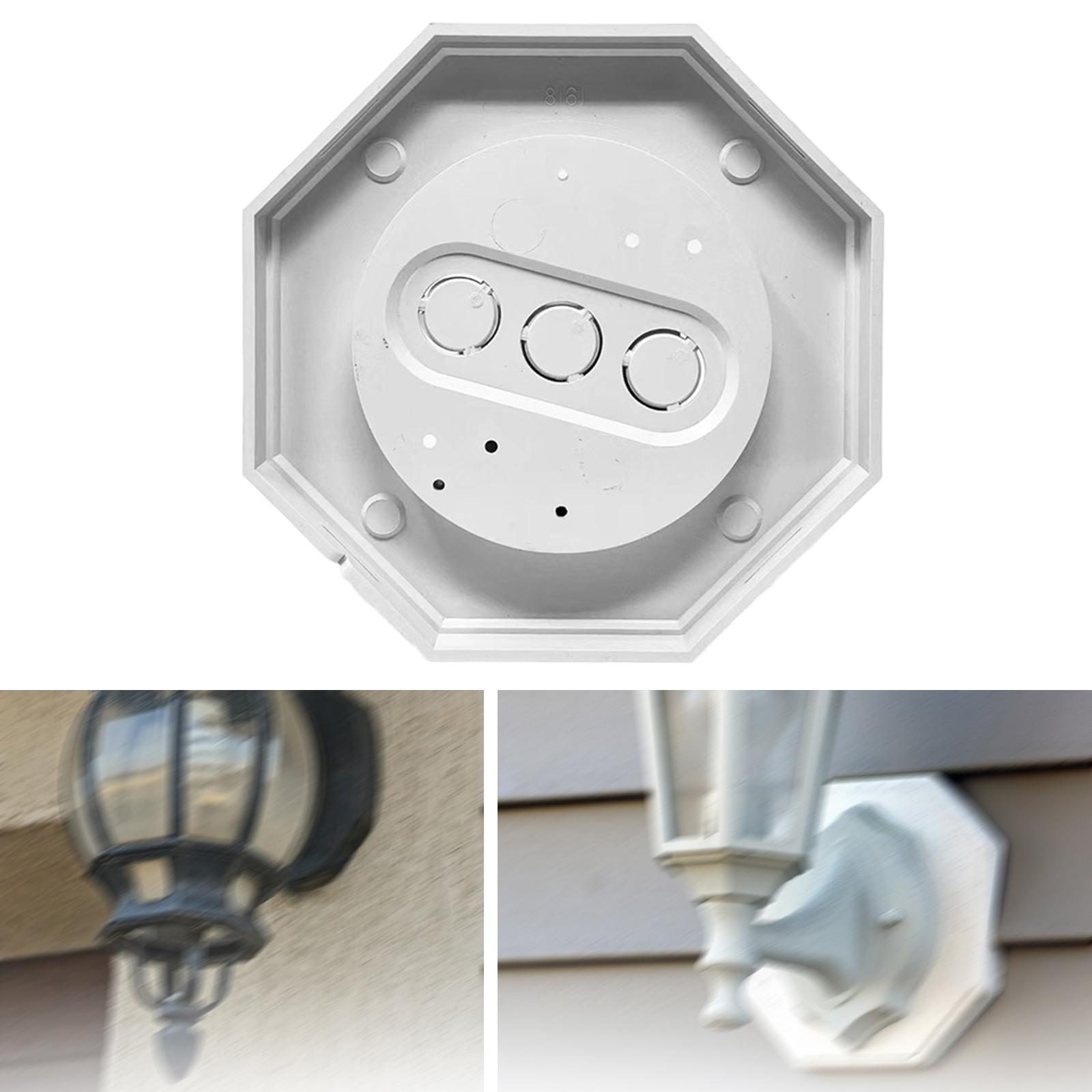 Sechseckiger Montageblock aus  – Outdoor Lighting Kits Bewertung und Preis