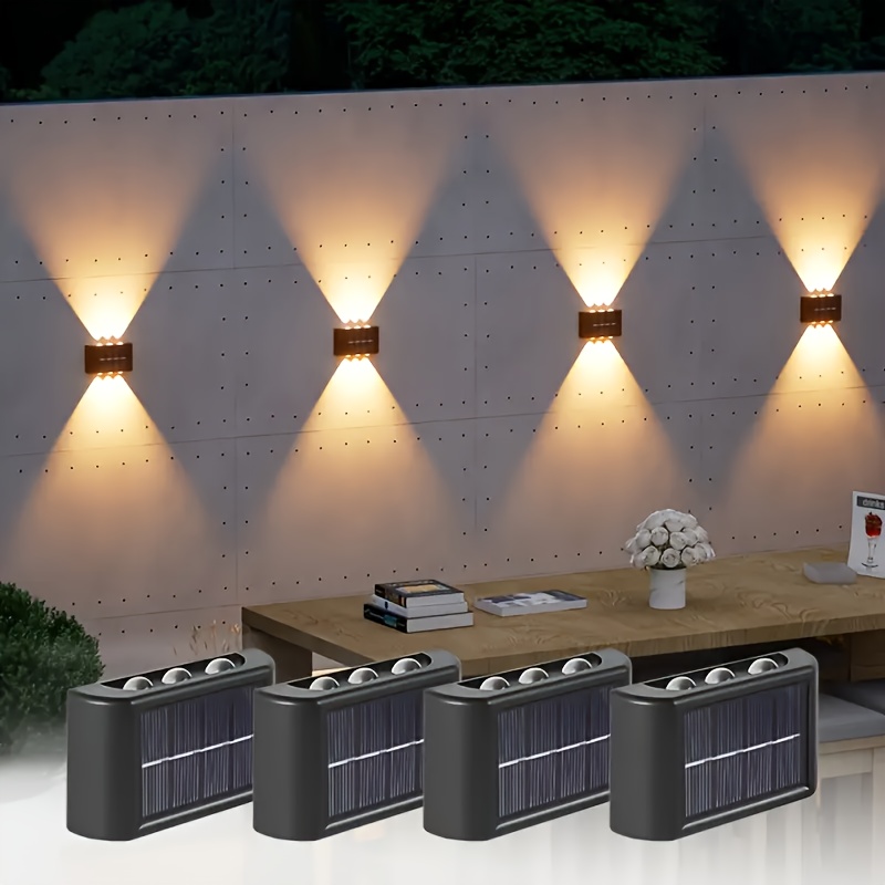 LED Solarleuchte für Außen, Wa – Outdoor Lighting Solar Bewertung und Preis