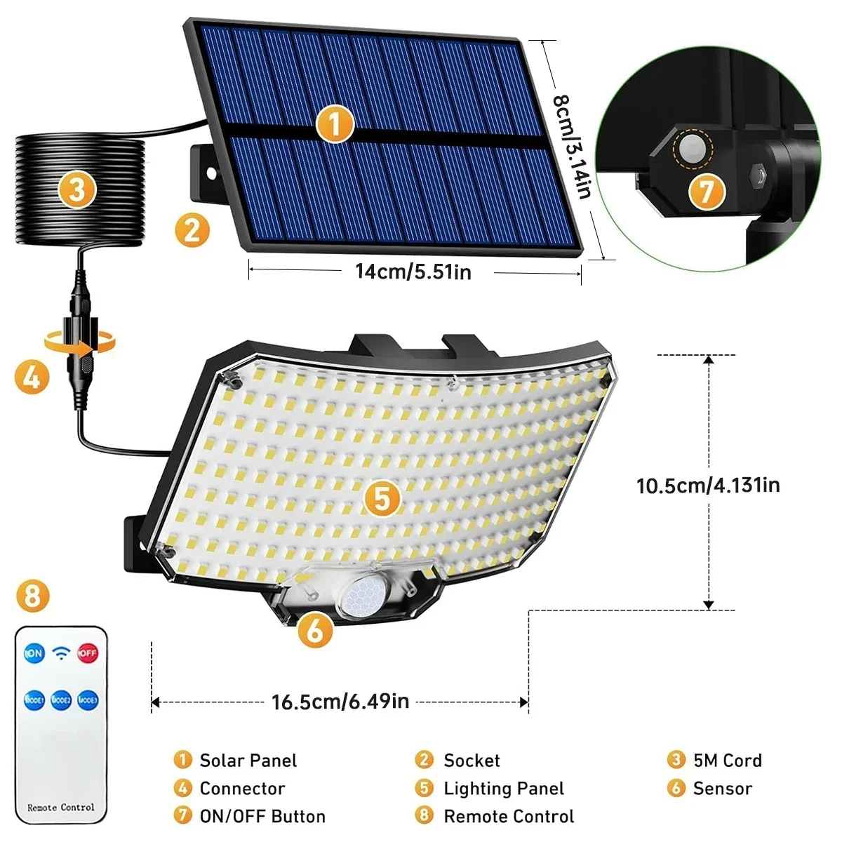 234 LED Solar-Außenleuchten mi – Outdoor Lighting Solar Bewertung und Preis