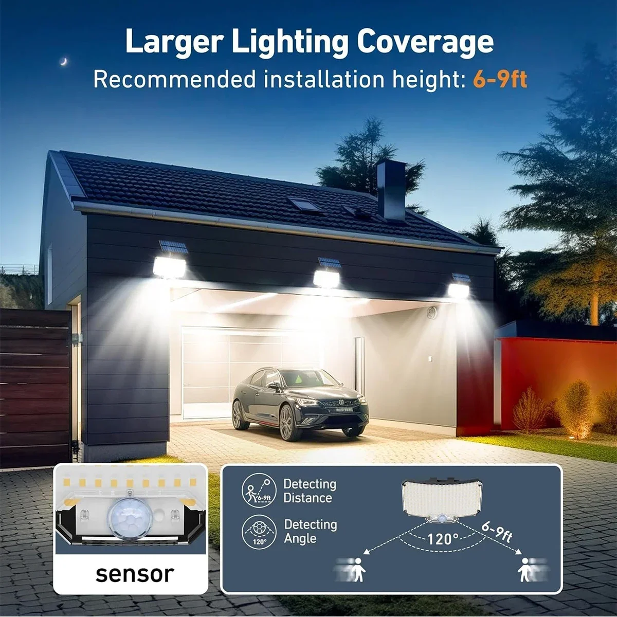 234 LED Solar-Außenleuchten mi – Outdoor Lighting Solar Bewertung und Preis