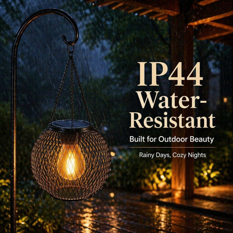 Solarbetriebene LED-Hänge-Bode – Zinc Outdoor Lighting Bewertung und Preis