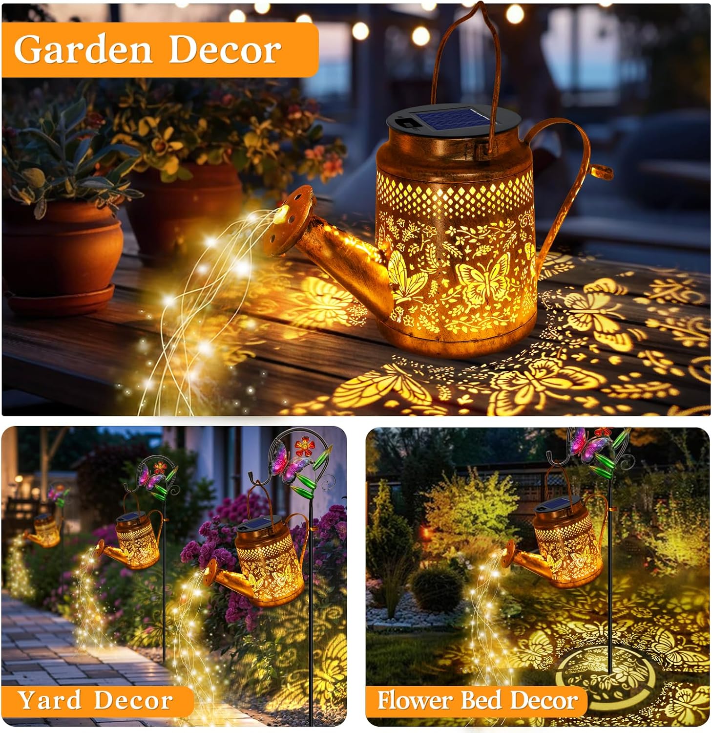 2er-Pack Große Solar-Schmetter – Outdoor Lighting For Backyard Bewertung und Preis