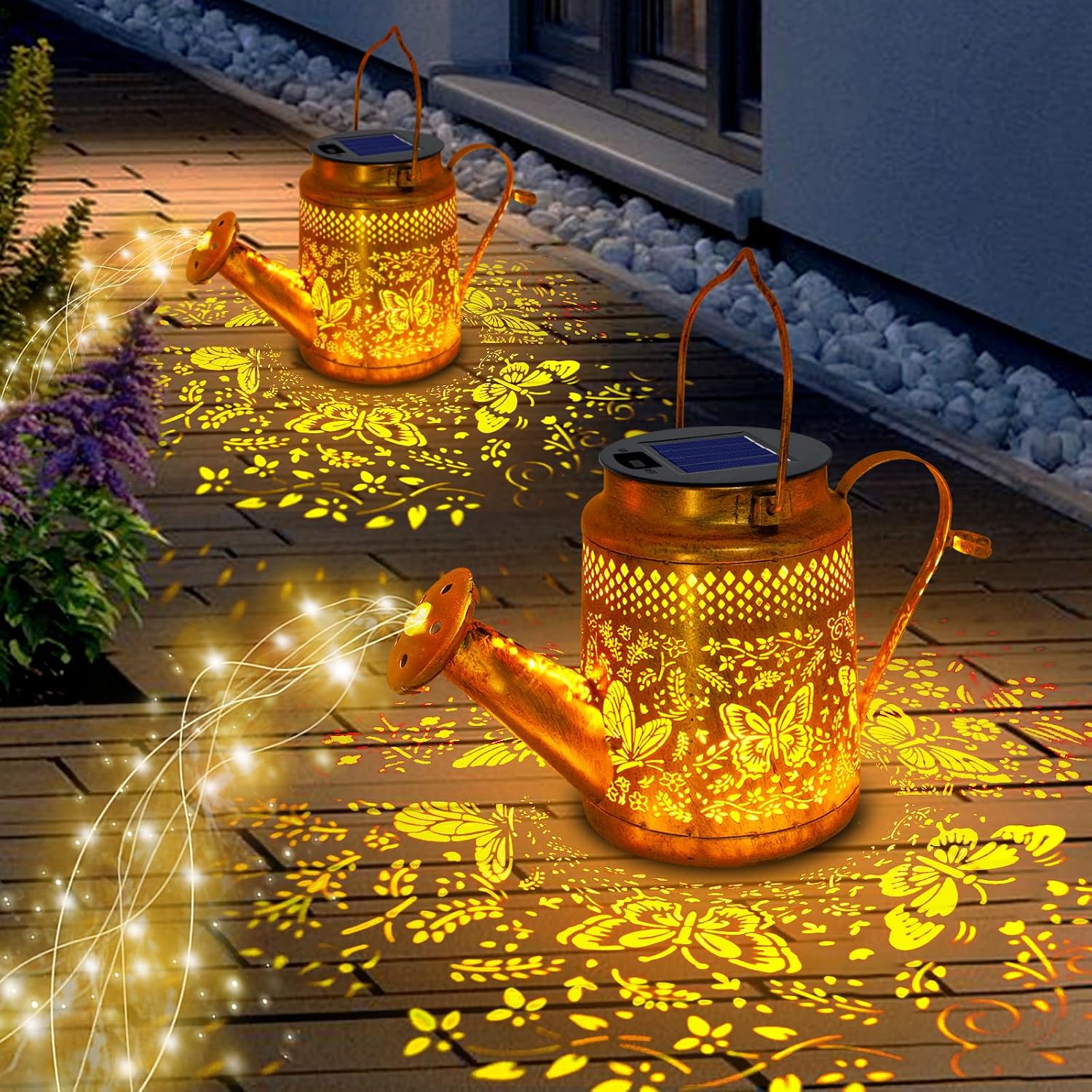 2er-Pack Große Solar-Schmetter – Outdoor Lighting For Backyard Bewertung und Preis