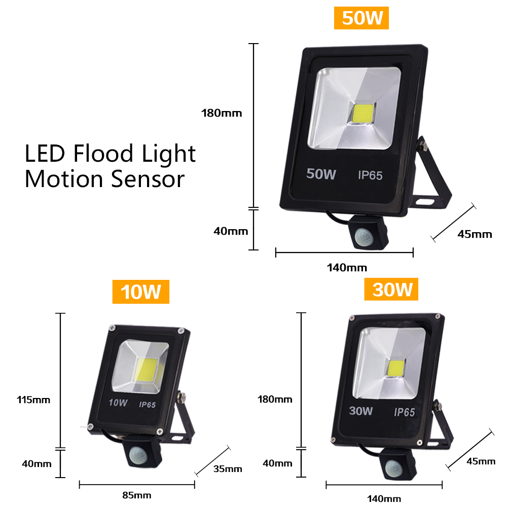 Bewegungssensor LED-Flutlicht  – Zinc Outdoor Lighting Bewertung und Preis