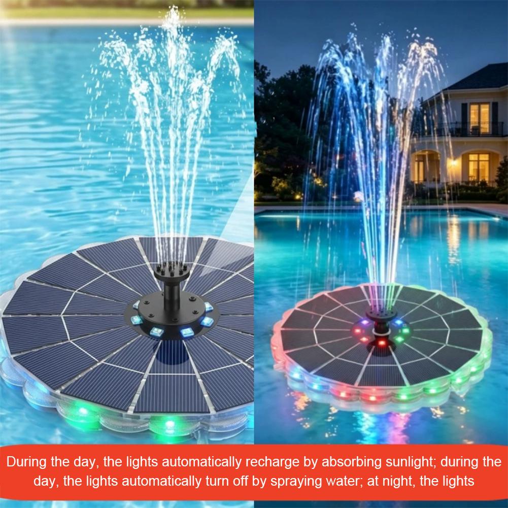 3,5W Solar-Springbrunnenpumpen – Outdoor Lighting Kits Bewertung und Preis