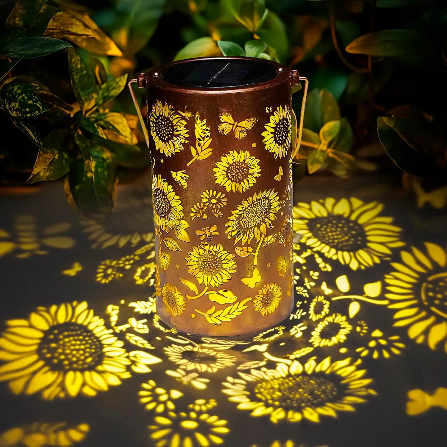 Sonnenblumen-Licht und Schatte – Outdoor Lighting Solar Bewertung und Preis