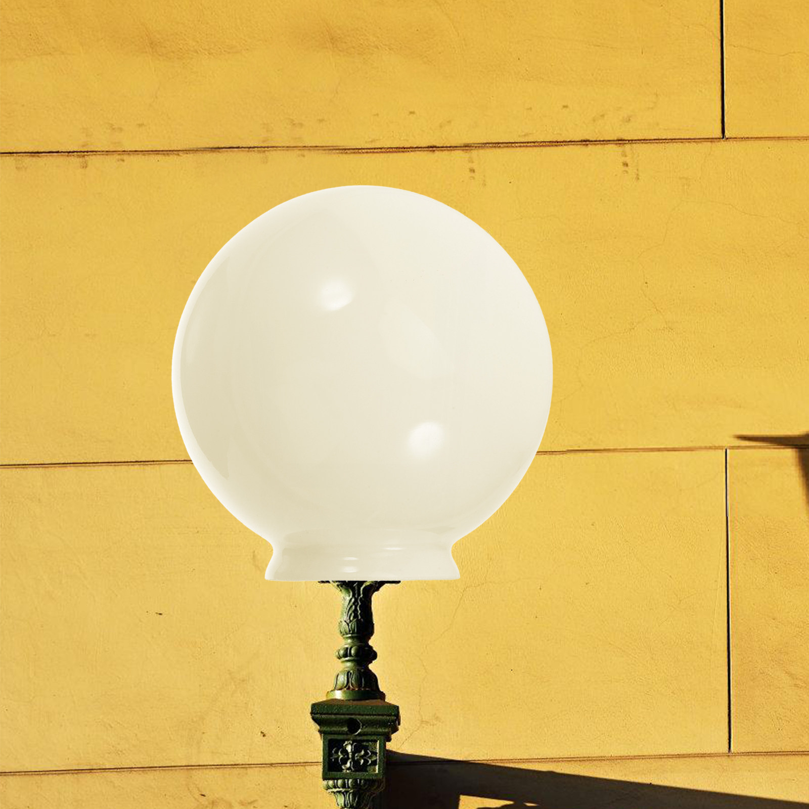 Runder Opal-Weißglas-Lampensch – Outdoor Lighting Glass Replacement Bewertung und Preis