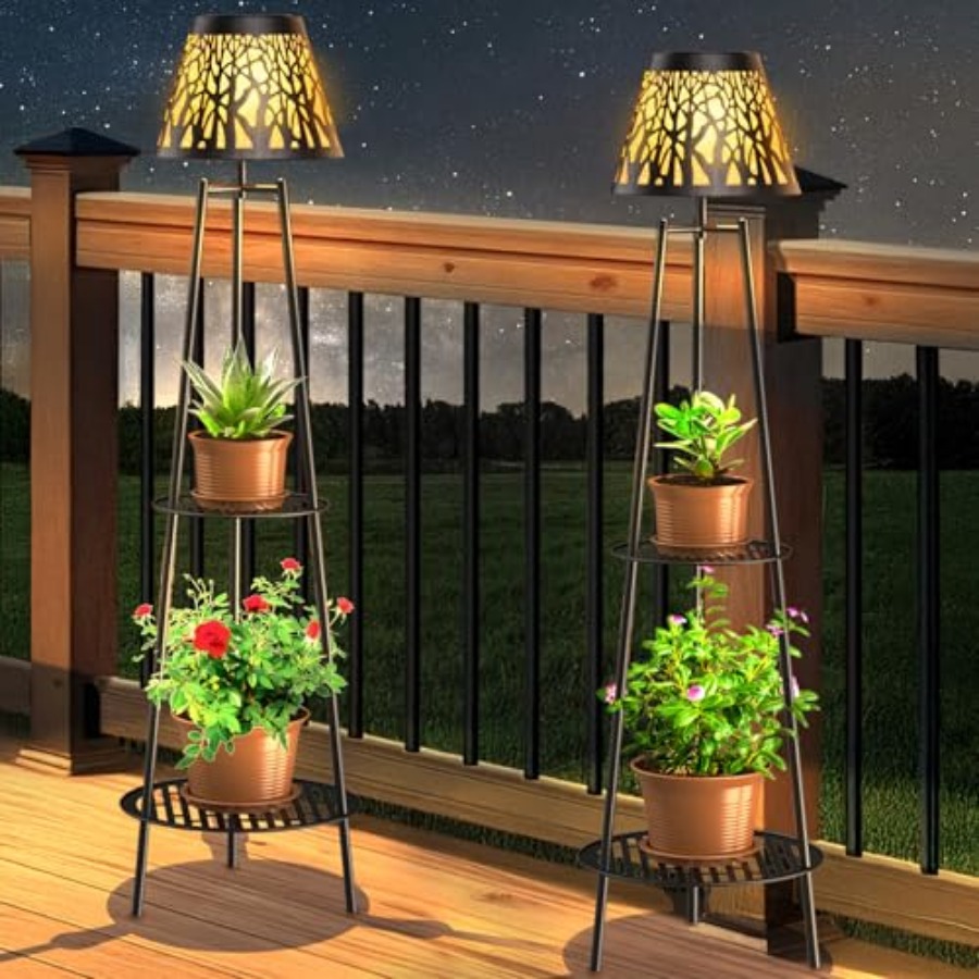 2er-Pack Solar-Bodenleuchte fü – Outdoor Lighting Solar Bewertung und Preis