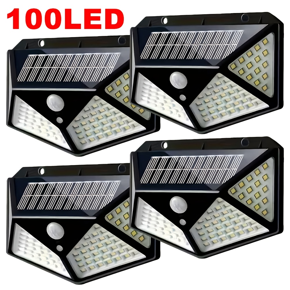 100 LED Solar-Gartenleuchte fü – Outdoor Lighting Solar Bewertung und Preis