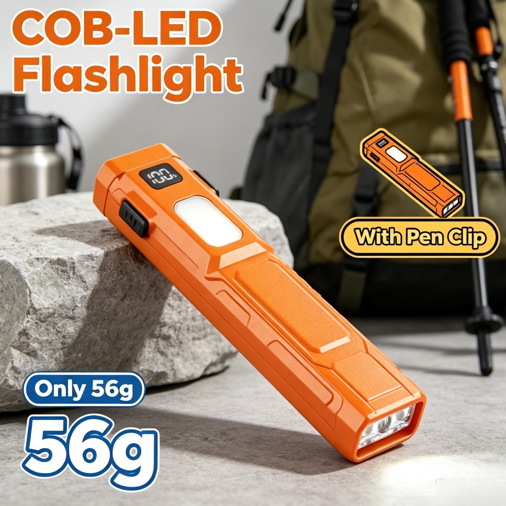COB LED EDC Taschenlampe mit S – Zinc Outdoor Lighting Bewertung und Preis