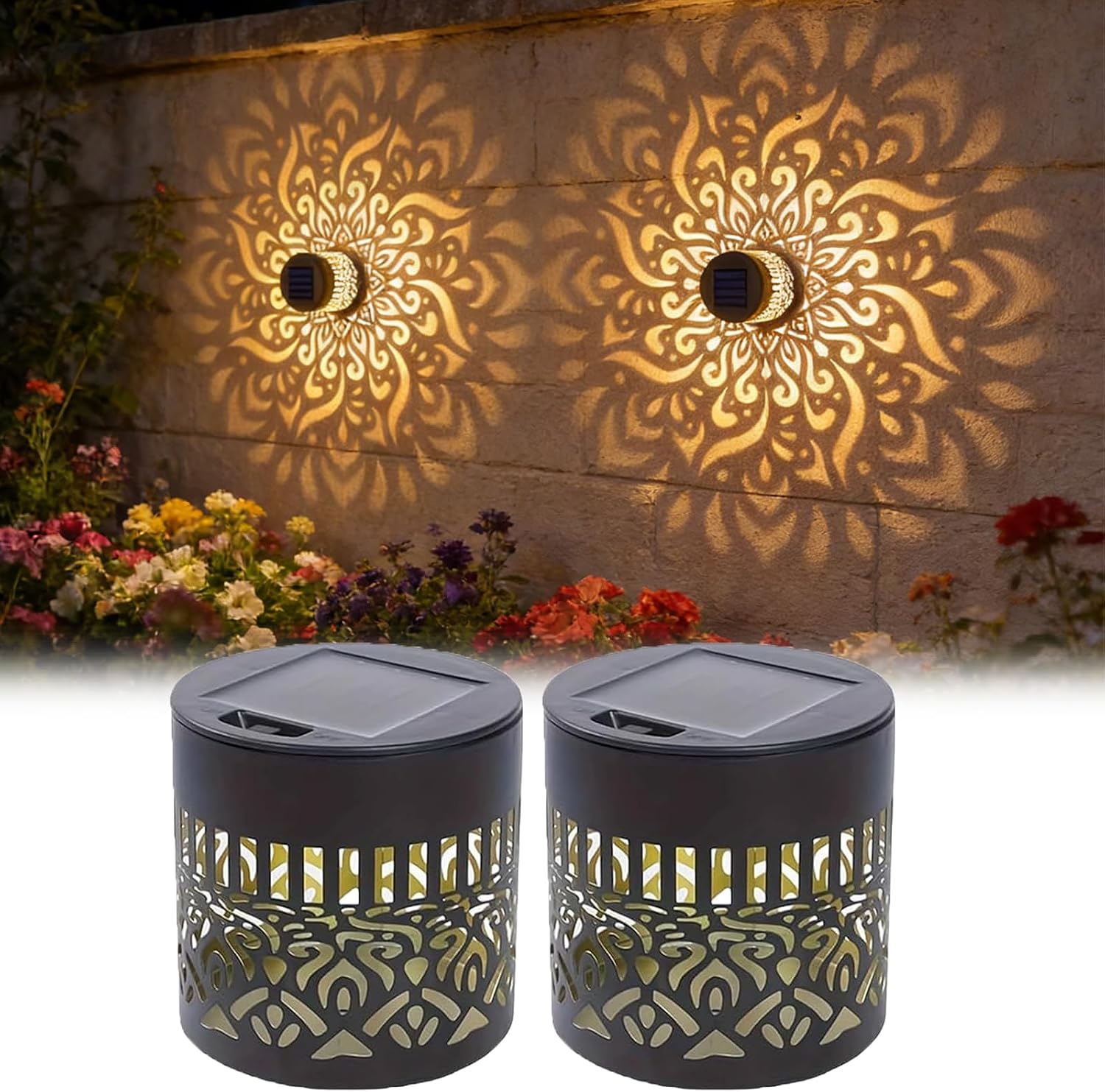 2er-Pack Solar-Gartenleuchten  – Outdoor Lighting Deck Bewertung und Preis