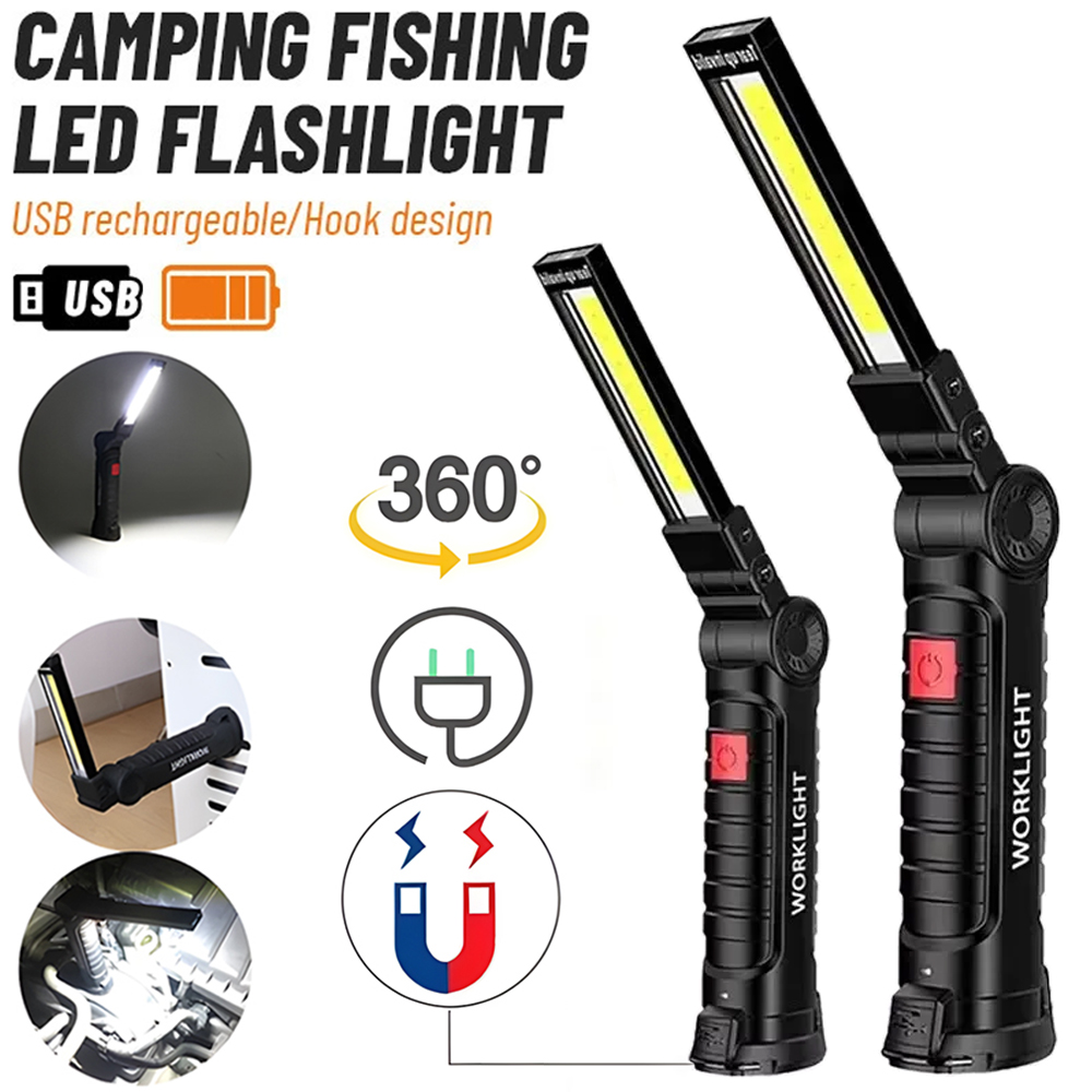 LED COB Taschenlampe USB wiede – Lighting Fixture Outdoor Bewertung und Preis