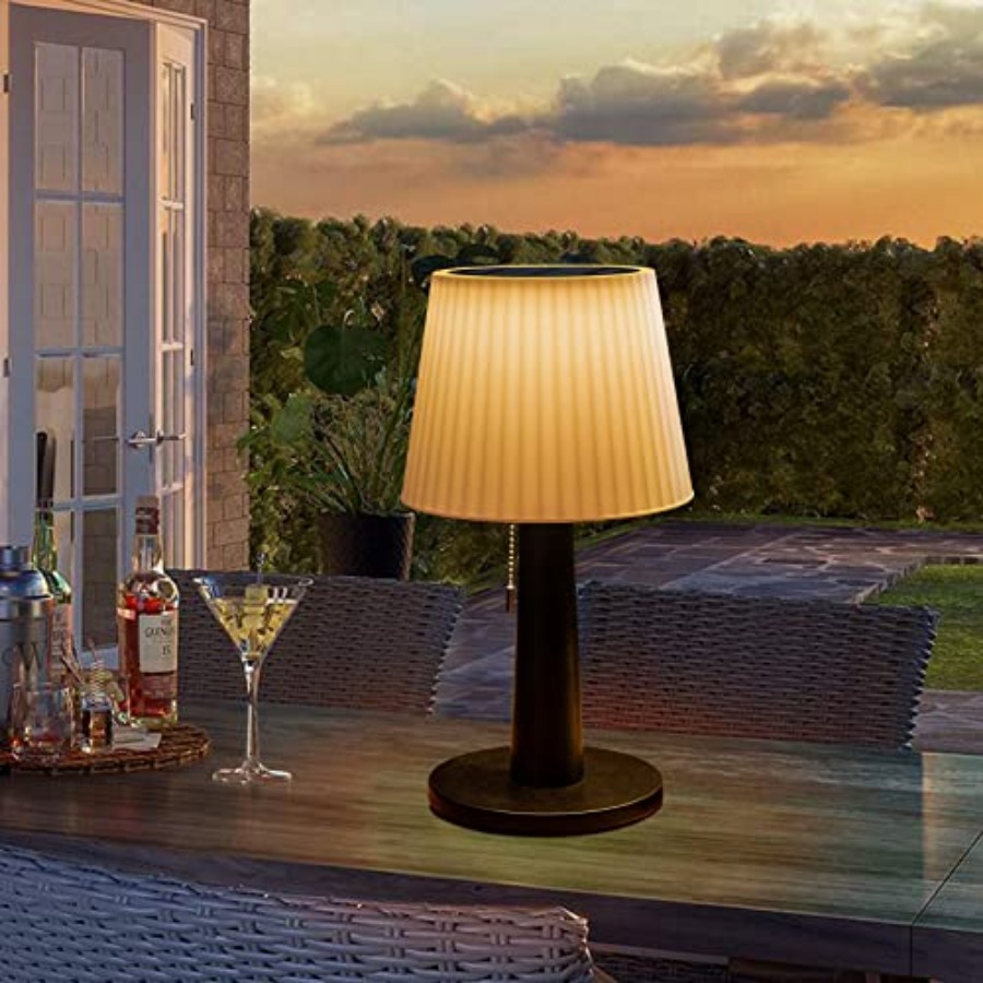 Solar-Tischlampen für draußen  – Outdoor Lighting Solar Bewertung und Preis