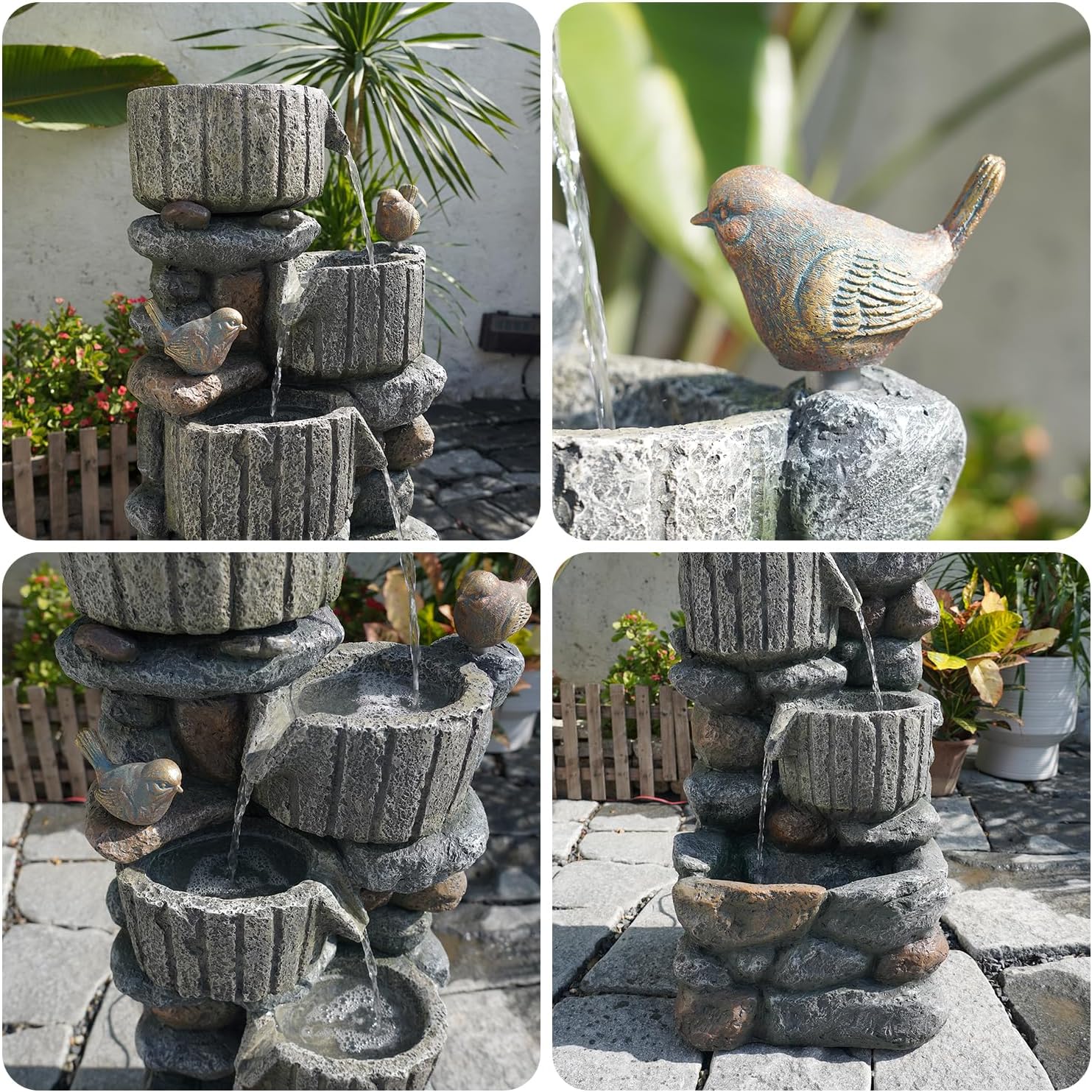 3504 H 5-stufiger Kaskaden-Was – Outdoor Lighting Deck Bewertung und Preis